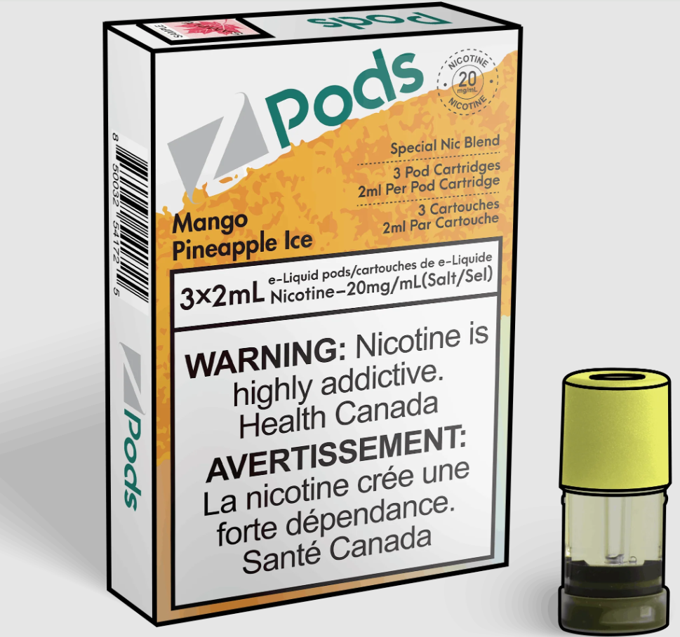 Z Pods - 2ml Pod Pack - Mango Ice
