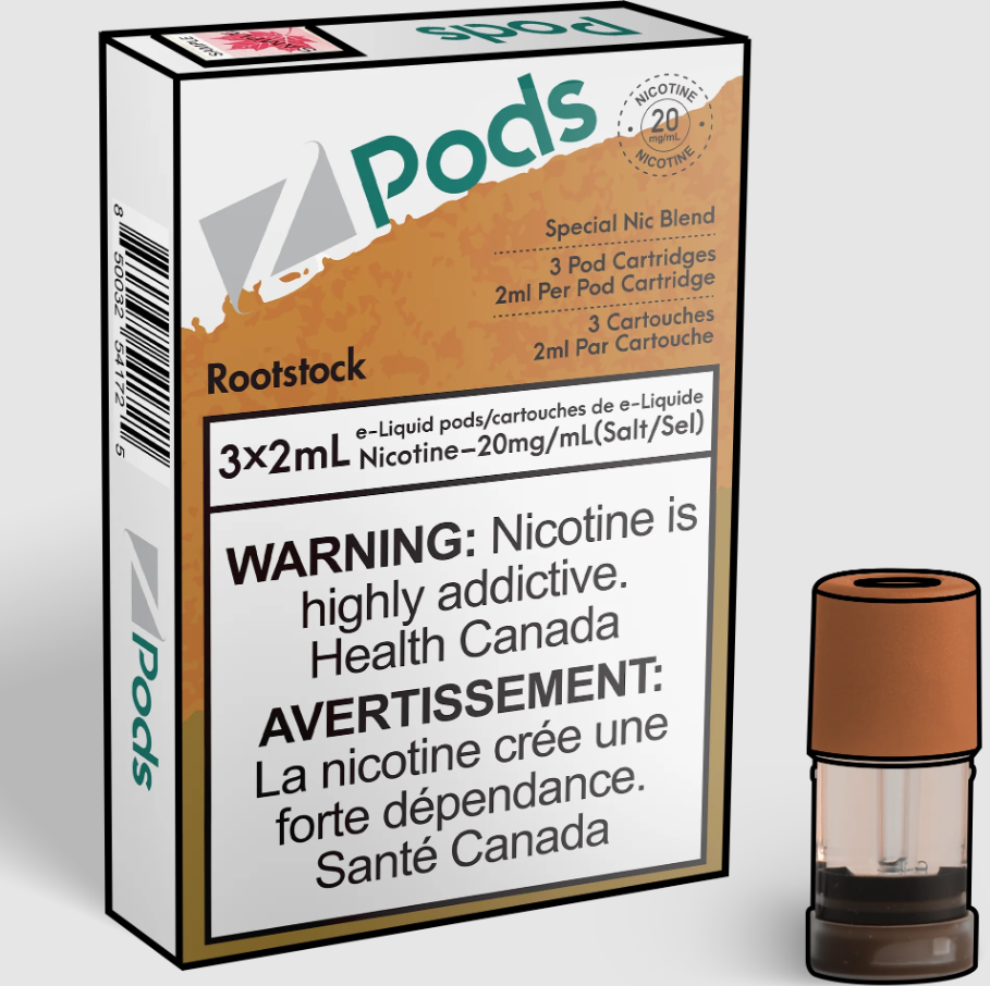 Z Pods - 2ml Pod Pack - Rootstock