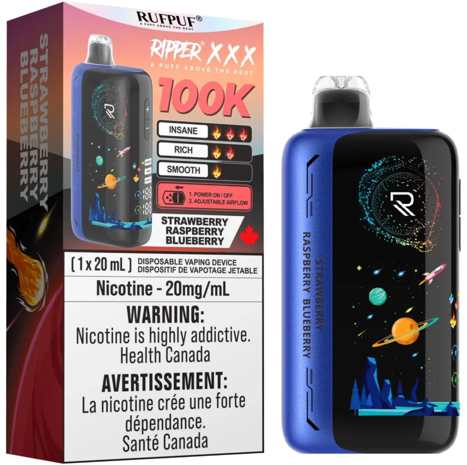 Ripper XXX 100k - Strawberry Raspberry Blueberry