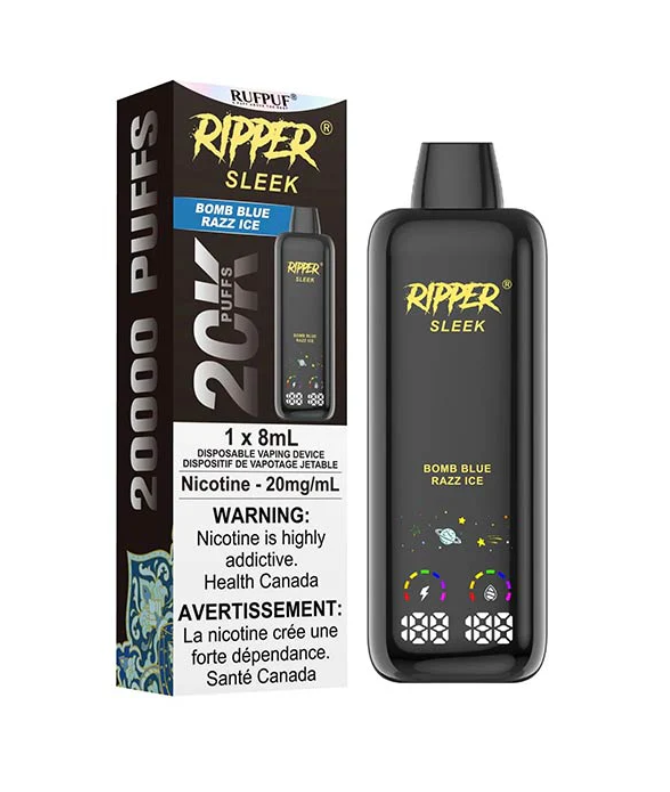 Ripper Sleek 20k - Bomb Blue Razz Ice