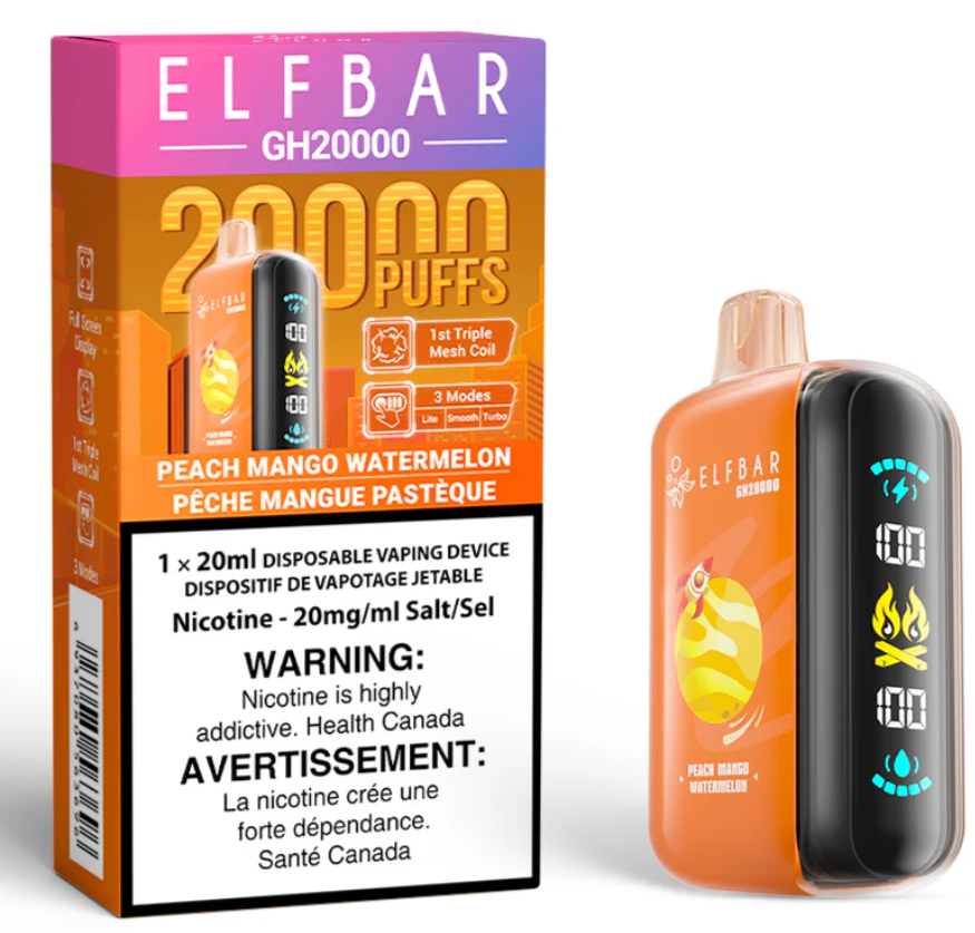 Elf Bar GH20k - Peach Mango Watermelon