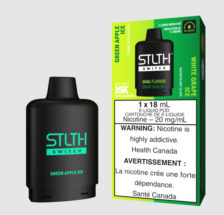 Loop Switch - Green Apple Ice and White Grape Ice