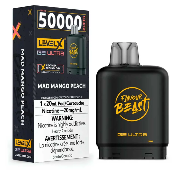 Level X Ultra Pod - Mad Mango Peach