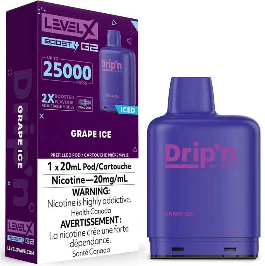 Level X G2 Boost Pod - Grape Ice