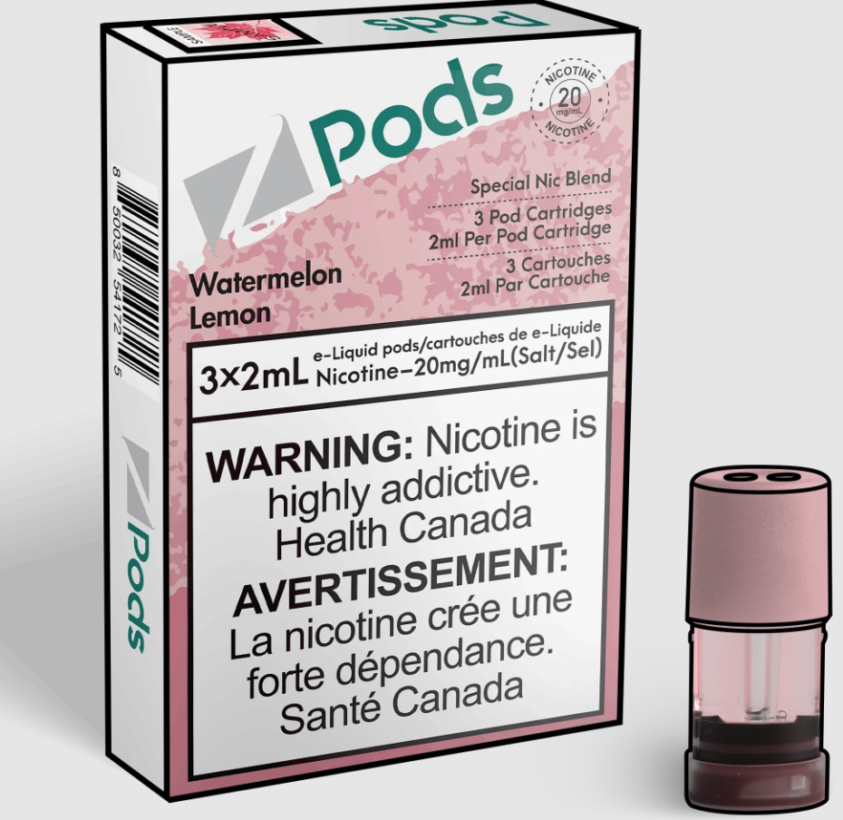 Z Pods - Watermelon Lemon 2%