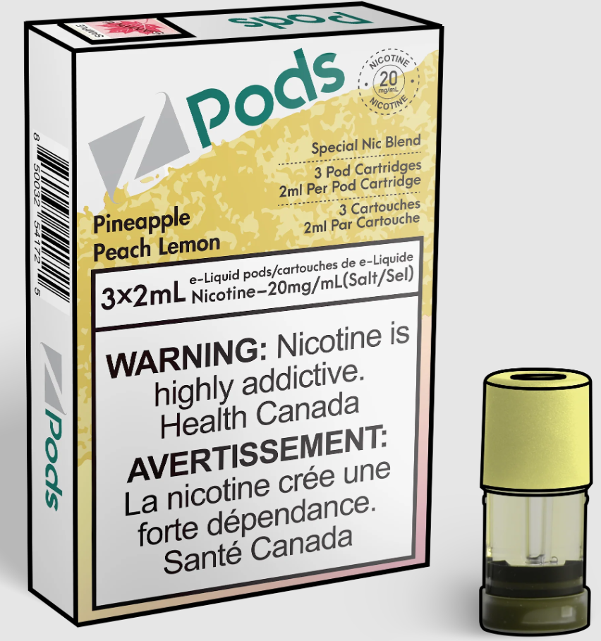 Z Pods - Pineapple Peach Lemon 2%
