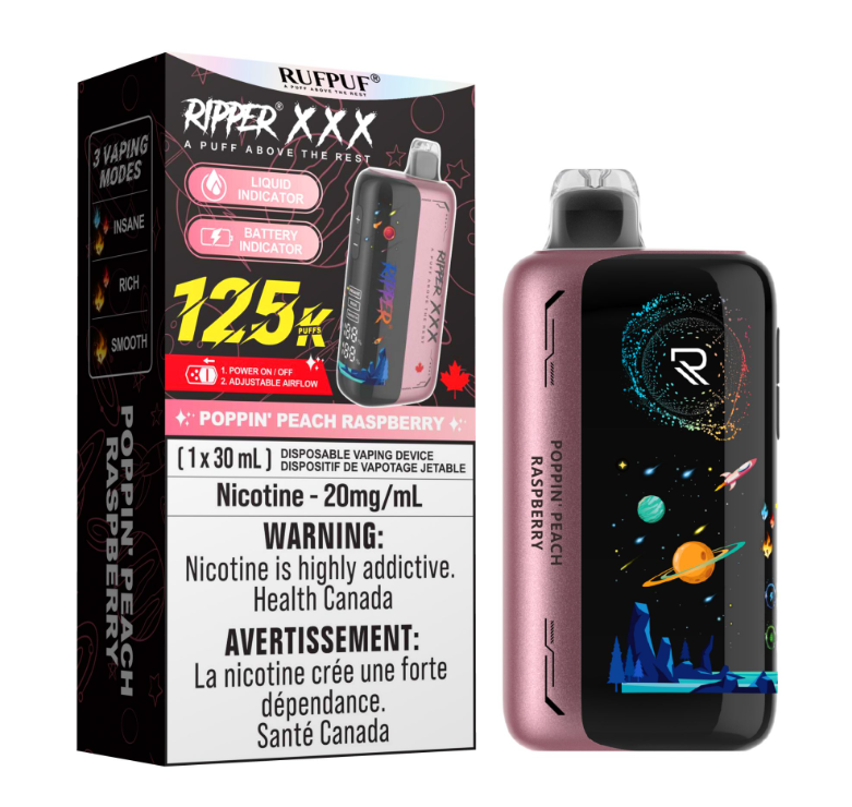 Ripper XXX 125k - Poppin Peach Raspberry