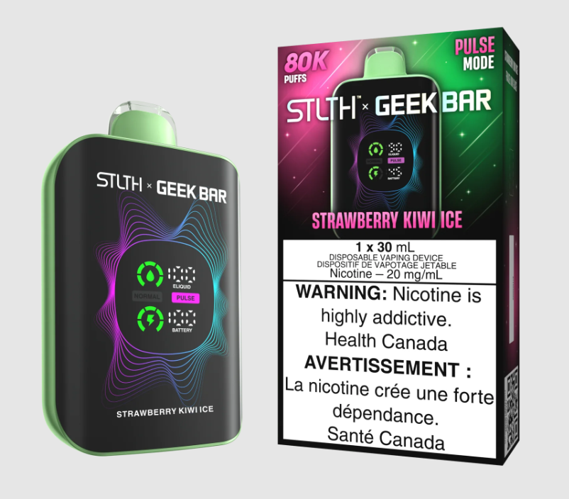 STLTH X GEEK BAR - Strawberry Kiwi Ice