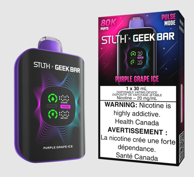 STLTH X GEEK BAR - Purple Grape Ice