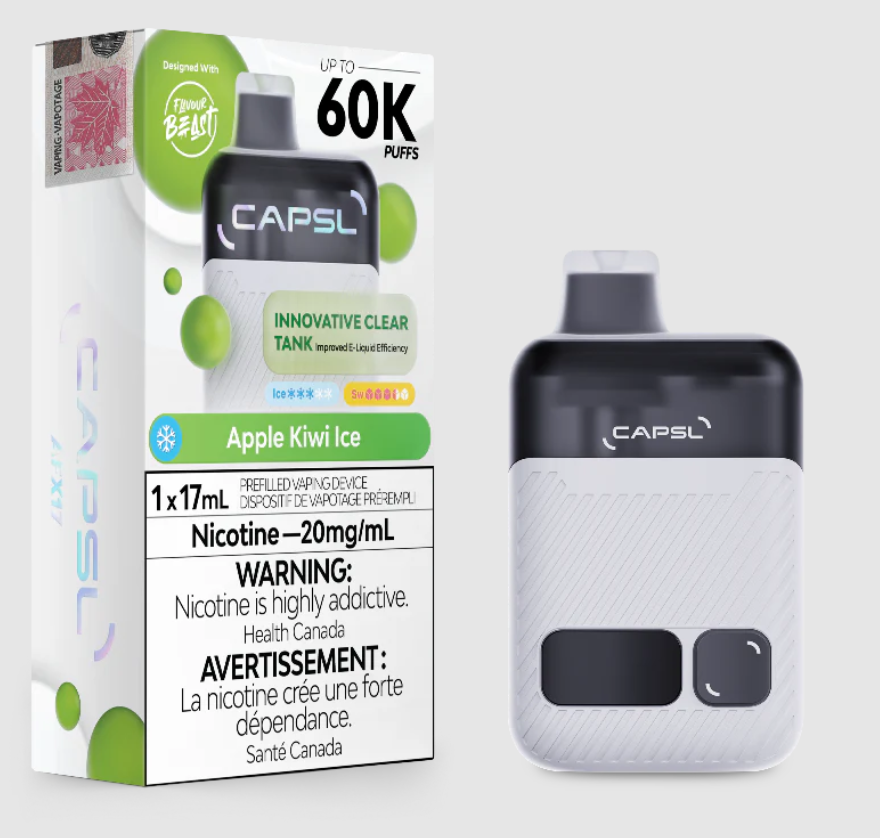 CAPSL 60K - Apple Kiwi Ice