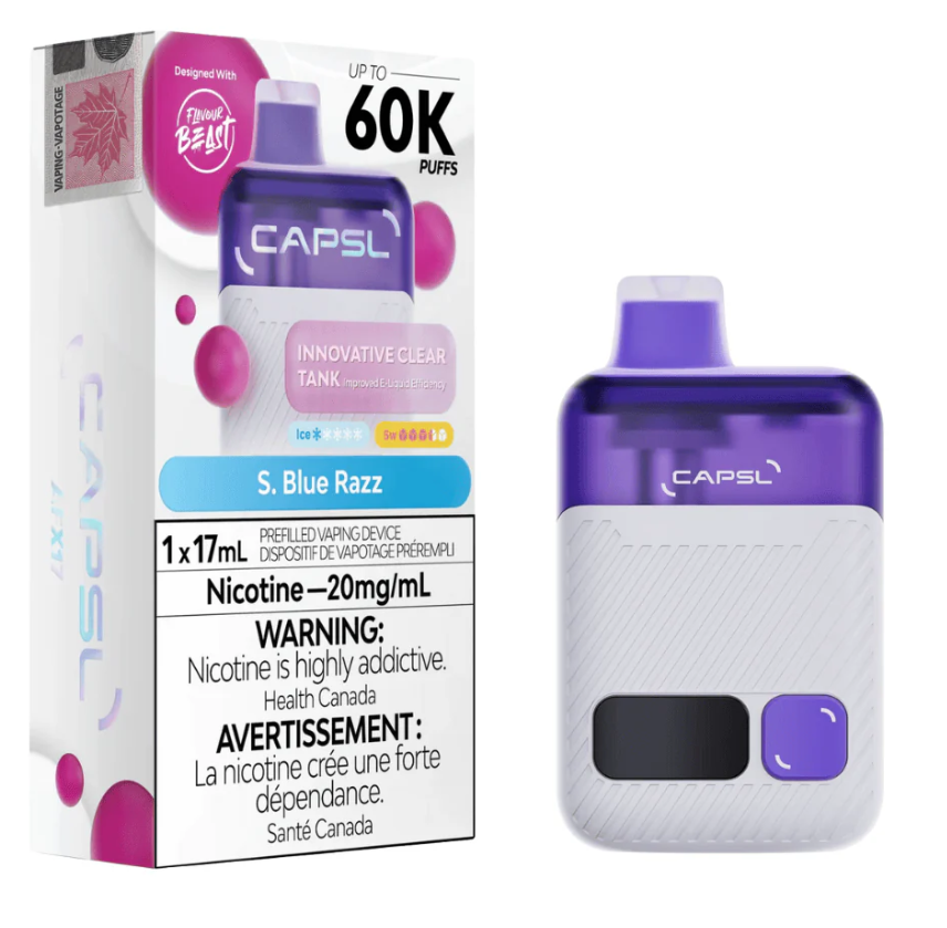 CAPSL 60K - S. Blue Razz