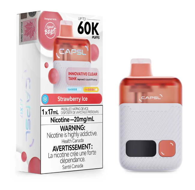 CAPSL 60K - Strawberry Ice