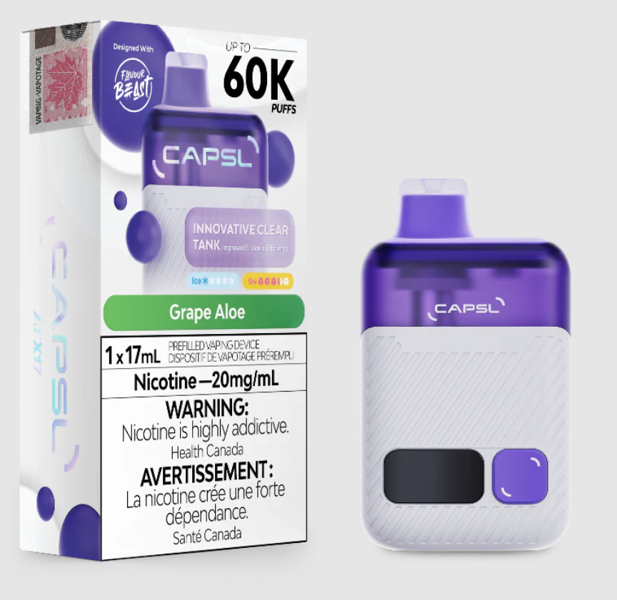 CAPSL 60K - Grape Aloe