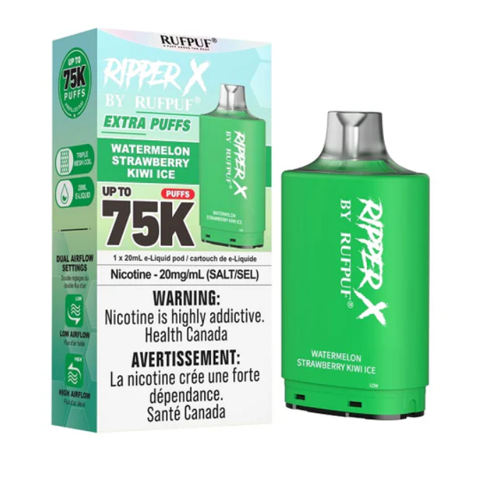 Ripper X 75k - Watermelon Strawberry Kiwi Ice