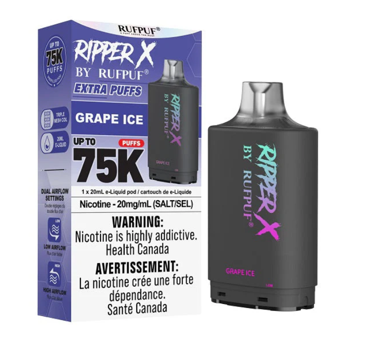 Ripper X 75k - Grape Ice