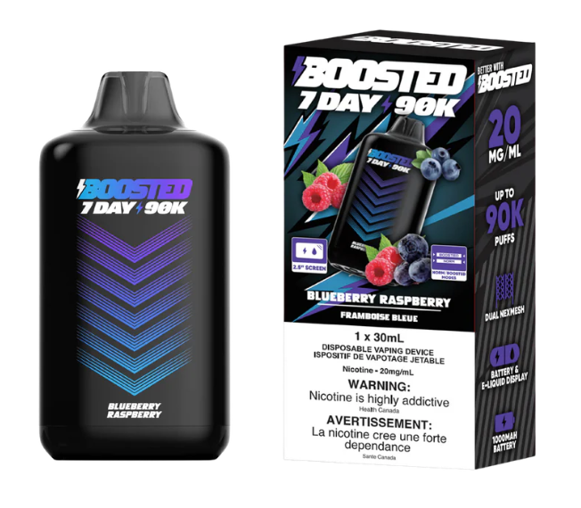 Boosted 7 Day 90k - Blueberry Raspberry