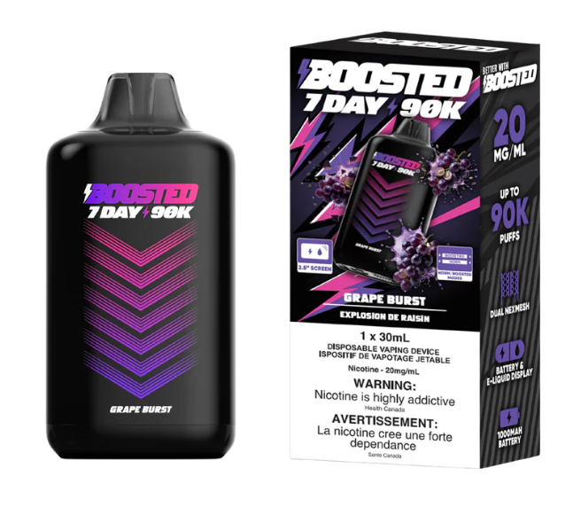 Boosted 7 Day 90k - Grape Burst