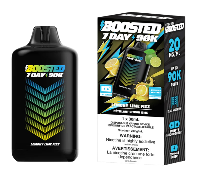 Boosted 7 Day 90k - Lemony Lime Fizz
