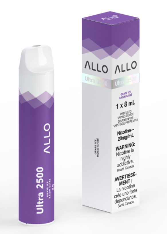 Allo Ultra 2500 - Grape Ice
