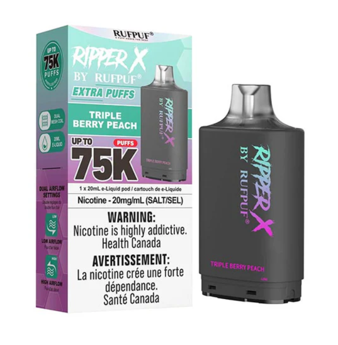 Ripper X 75k - Triple Berry Peach
