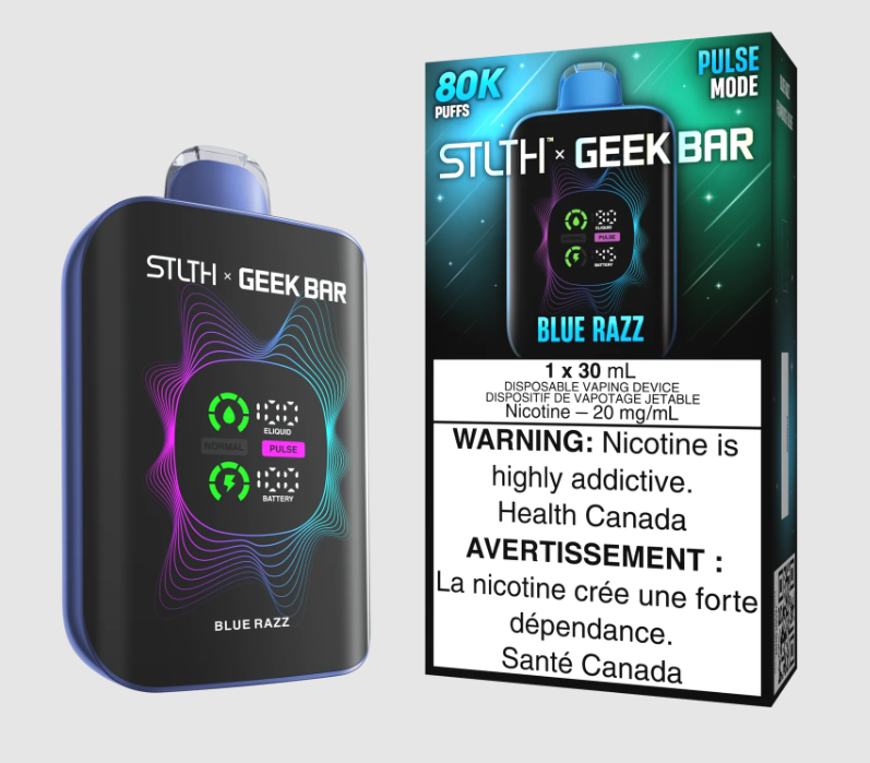 STLTH X GEEK BAR - Blue Razz