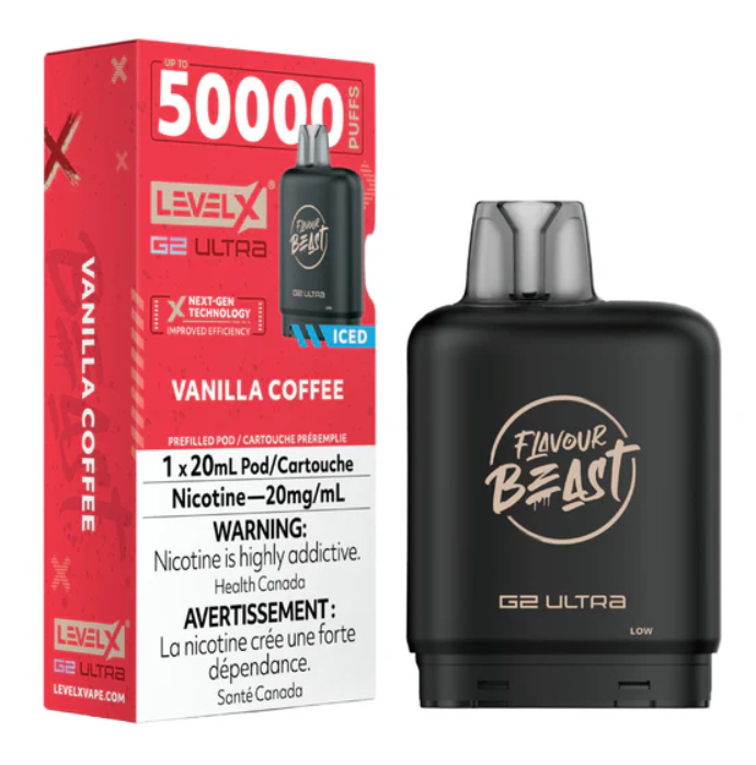 Level X G2 Ultra Pod - Vanilla Coffee Iced