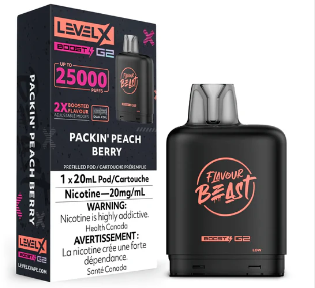 Level X Boost Pod - Packin Peach Berry
