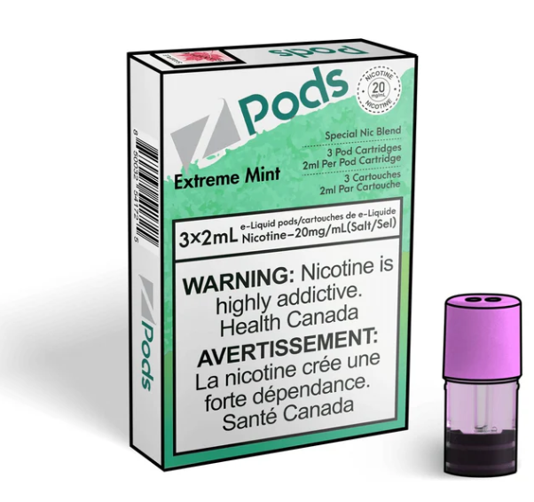 Z Pods - Extreme Mint 2%