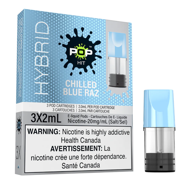 Pop Hit - Chilled Blue Razz