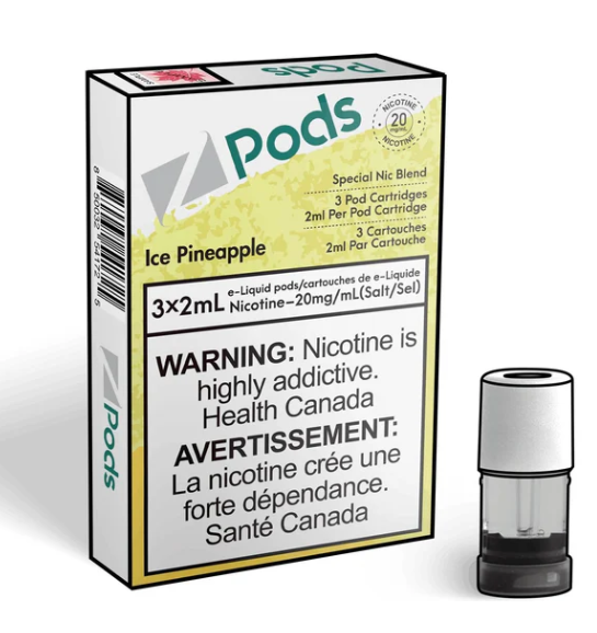 Z Pods - Ice Pineapple 2%