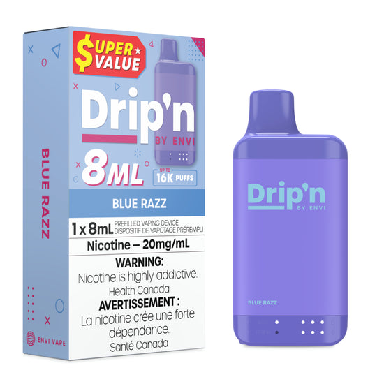 Drip'n 8ml 16k - Blue Razz