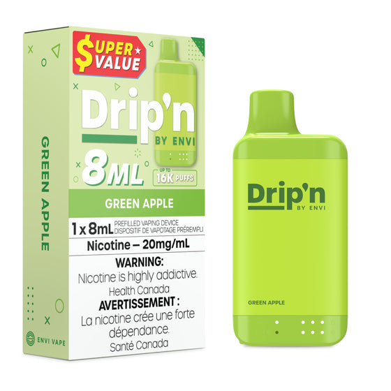 Drip'n 8ml 16k - Green Apple