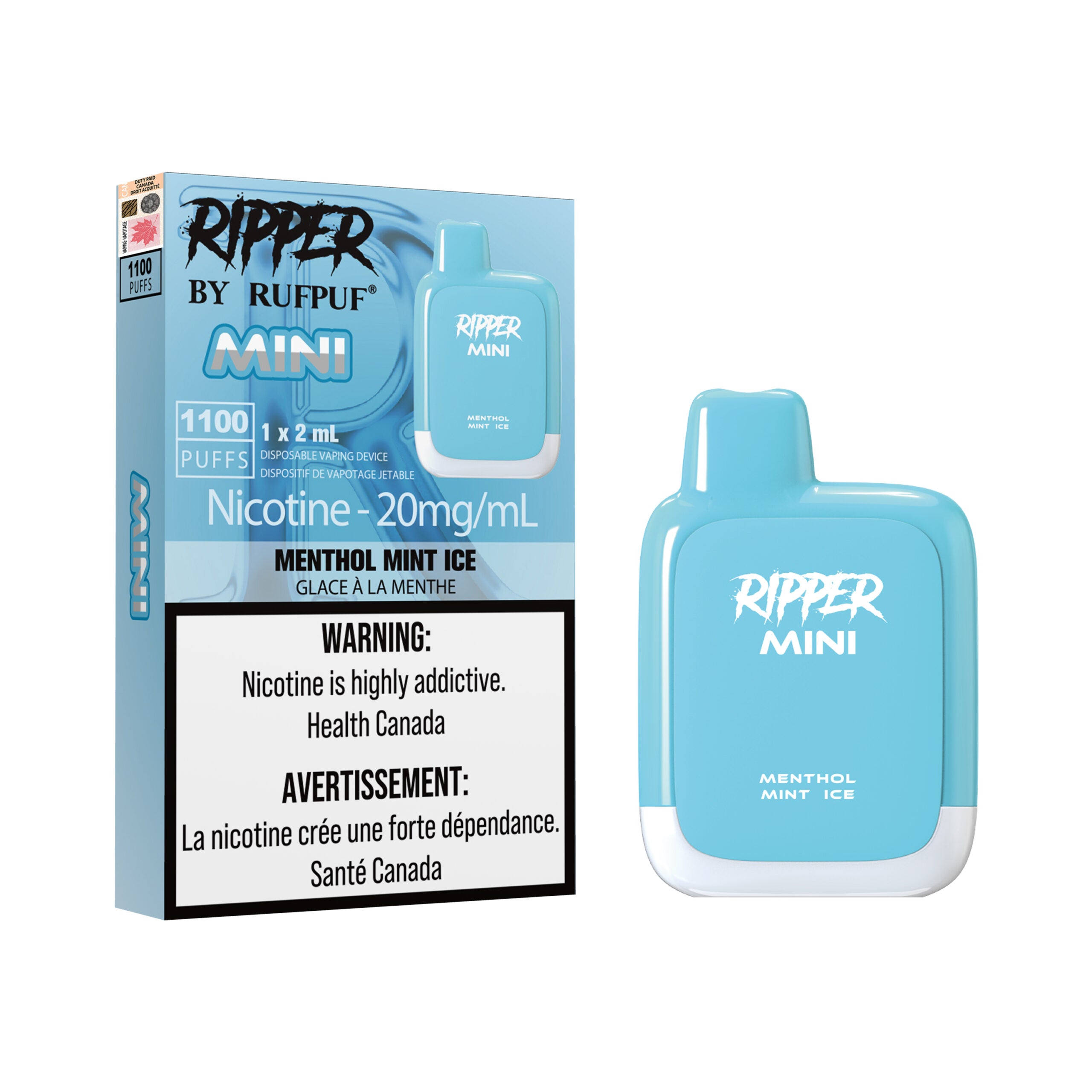 Ripper Mini 1100 - Menthol Mint Ice