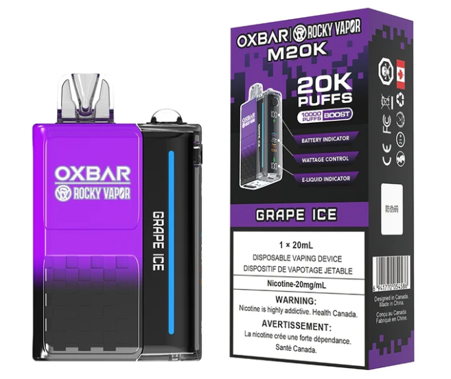 Rocky Vapor M20K - Grape Ice