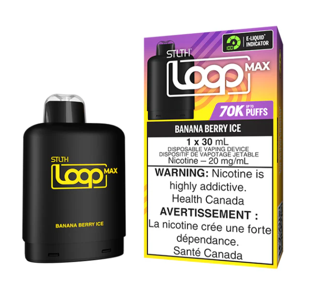Loop Max 70K - Banana Berry Ice