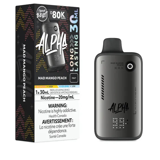 Flavour Beast Alpha - Mad Mango Peach