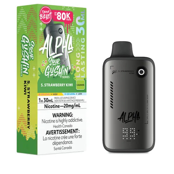 Flavour Beast Alpha - S Gushin Strawberry Kiwi