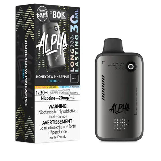 Flavour Beast Alpha - Honeydew Pineapple Iced