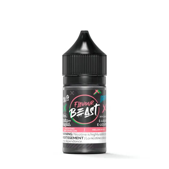 Flavour Beast - Weekend Watermelon Iced Nicotine Free (30ml)