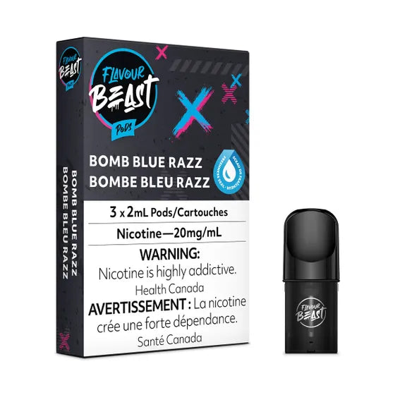 2ml Pod Pack - Bomb Blue Razz