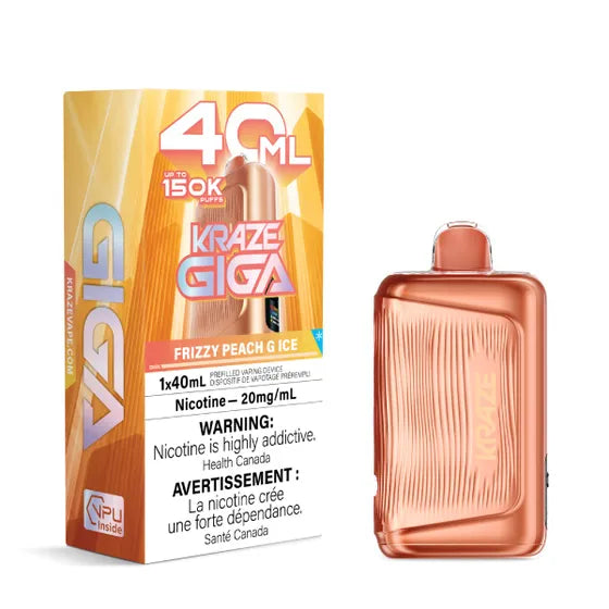 Kraze Giga - Frizzy Peach G Ice