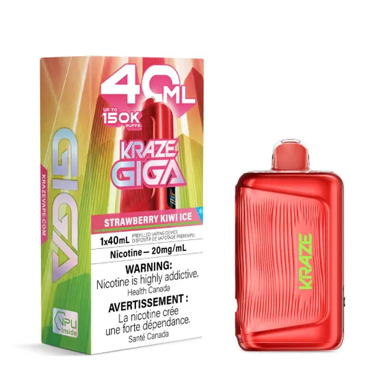 Kraze Giga - Strawberry Kiwi Ice