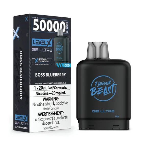 Level X G2 Ultra Pod - Boss Blueberry Iced