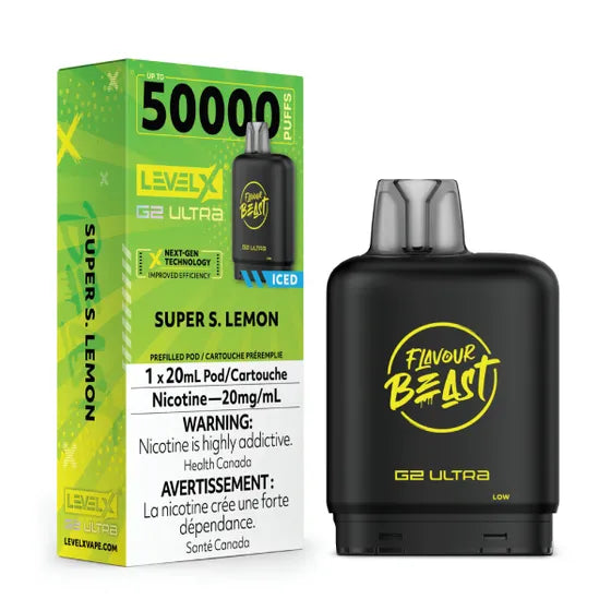 Level X G2 Ultra Pod - Super S. Lemon Iced
