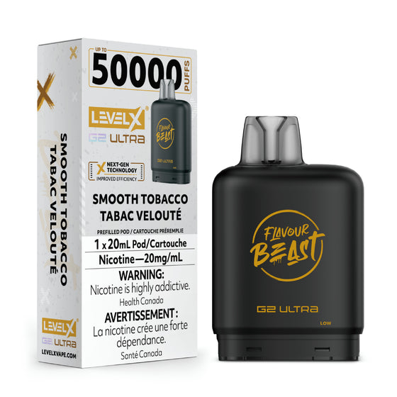 Level X G2 Ultra Pod - Smooth Tobacco