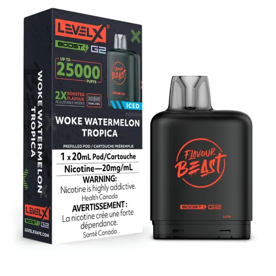 Level X Boost Pod - Woke Watermelon Tropica Iced