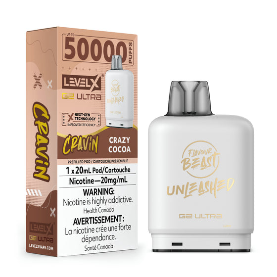 Level X Unleashed G2 Ultra Pod - Cravin Crazy Cocoa
