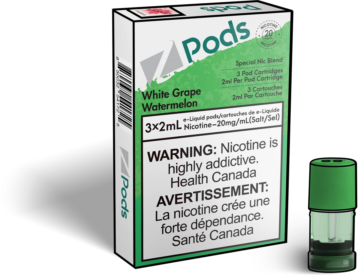 2ml Pod Pack - White Grape Watermelon