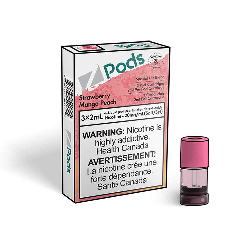 2ml Pod Pack - Strawberry Mango Peach